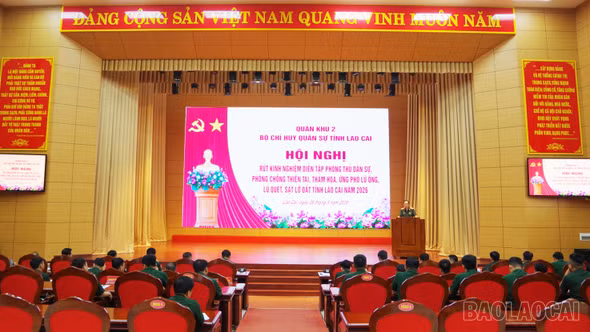  Rút kinh nghiệm diễn tập phòng thủ dân sự và triển khai nhiệm vụ diễn tập tác chiến cấp xã, phường năm 2026