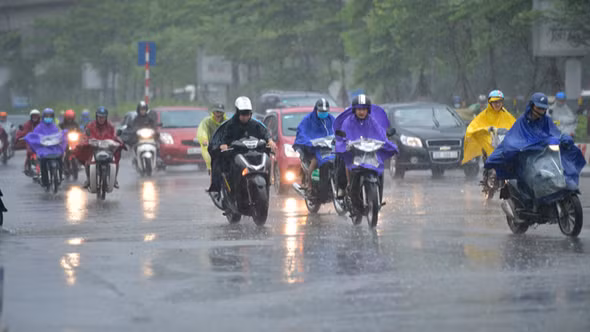 Thời tiết ngày 6/7: Bắc Bộ mưa lớn cục bộ, nguy cơ sạt lở và ngập úng