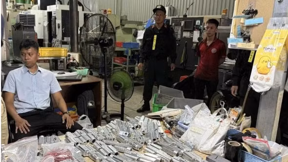 Bắt 8 đối tượng chế tạo, tàng trữ, mua bán trái phép vũ khí quân dụng