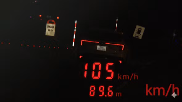 Tài xế say rượu, lái ô tô 105 km/h trong khu dân cư bị phạt 32 triệu và bị trừ toàn bộ điểm trên giấy phép lái xe
