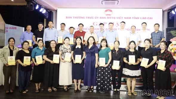 Đoàn đại biểu MTTQ Việt Nam tỉnh Lào Cai sẵn sàng tham dự Đại hội đại biểu toàn quốc MTTQ Việt Nam lần thứ XI