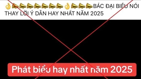 Xử phạt người đăng video AI giả mạo đại biểu Quốc hội, xuyên tạc chính sách thuế