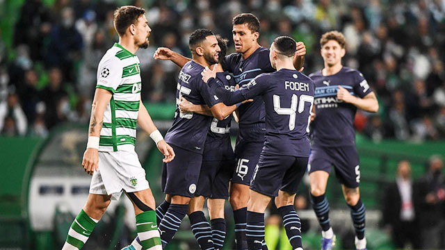 Lợi thế ở lượt đi sẽ khiến Man City thi đấu hưng phấn hơn trước một Sporting Lisbon đã hết hy vọng