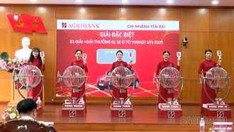 Lộ diện khách hàng trúng ô tô VinFast VF5 Plus tại Agribank Chi nhánh Yên Bái