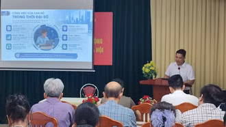 Tập huấn ứng dụng trí tuệ nhân tạo trong nghiên cứu khoa học, tư vấn và phản biện xã hội