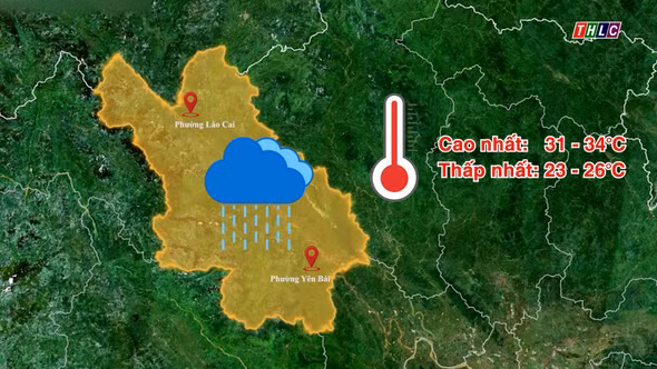 Dự báo thời tiết ngày 21/10