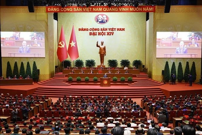 Phiên bế mạc Đại hội XIV của Đảng.