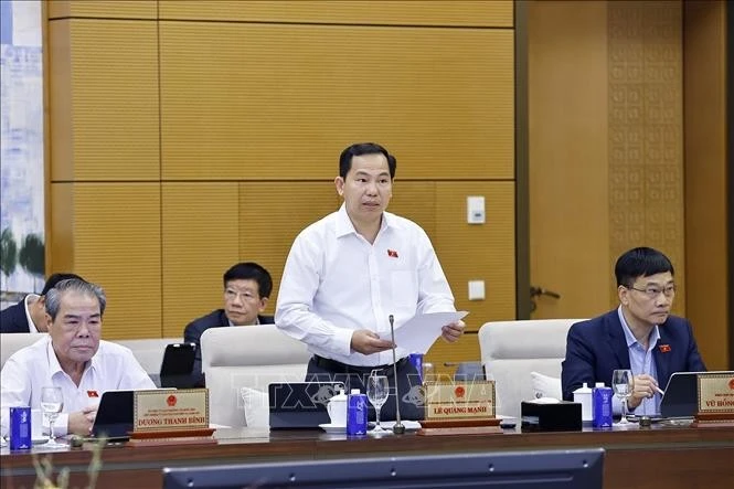 Tổng Thư ký Quốc hội, Chủ nhiệm Văn phòng Quốc hội Lê Quang Mạnh.