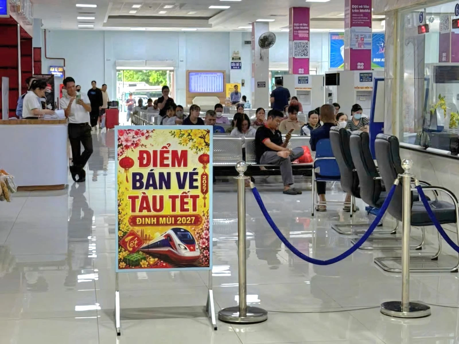 Mở bán vé tàu Tết Nguyên đán Đinh Mùi năm 2027.