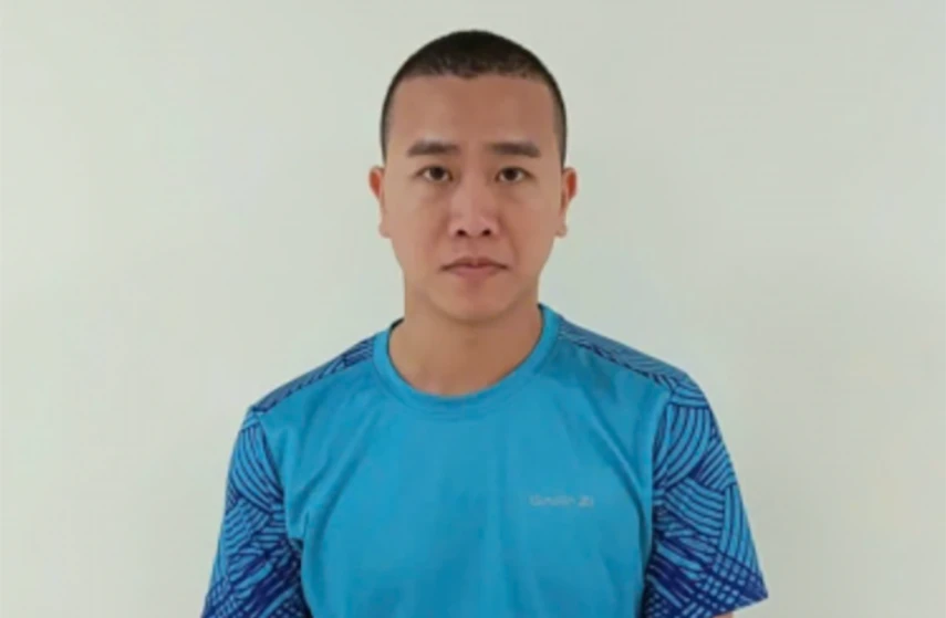 Bị can Hoàng Tạ Minh Cường. (Ảnh: CACC)