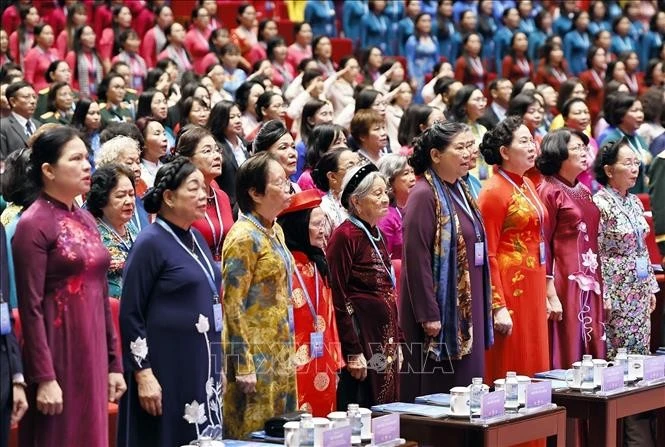 Đại biểu dự khai mạc đại hội.