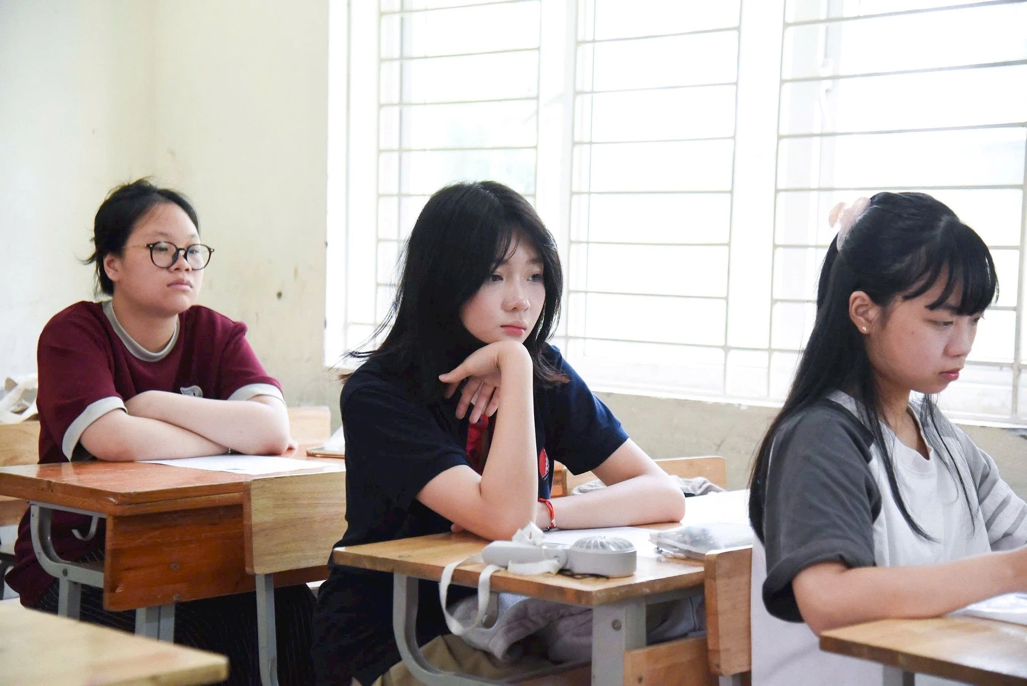 Thí sinh dự thi tốt nghiệp THPT. Ảnh: Xuân Quý
