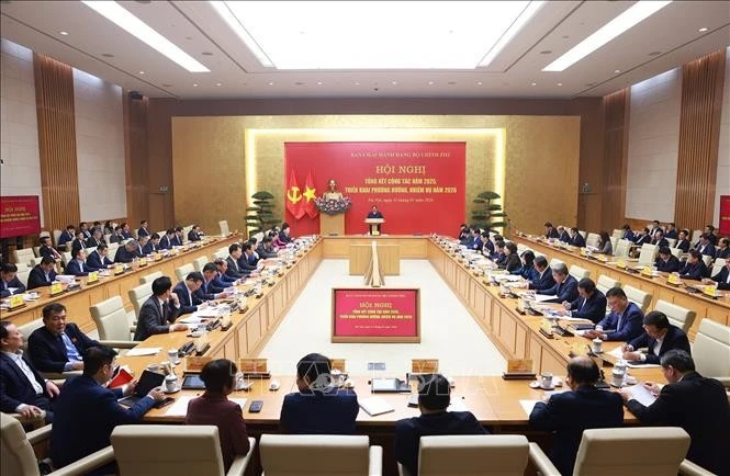 Hội nghị tổng kết công tác năm 2025 và triển khai phương hướng, nhiệm vụ năm 2026 của Ban Chấp hành Đảng bộ Chính phủ.