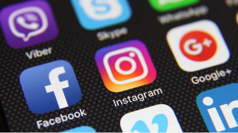 Các nền tảng mạng xã hội Facebook và Instagram. (Hình ảnh: iStock)