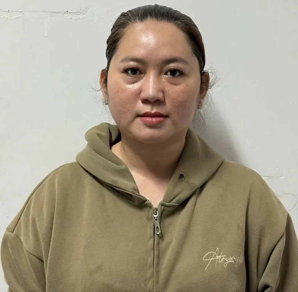 Bị can Lâm Thị Cẩm Tiền.