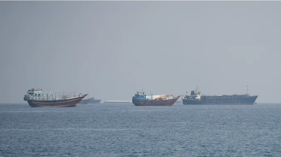 Eo biển Hormuz. (Ảnh: Reuters)
