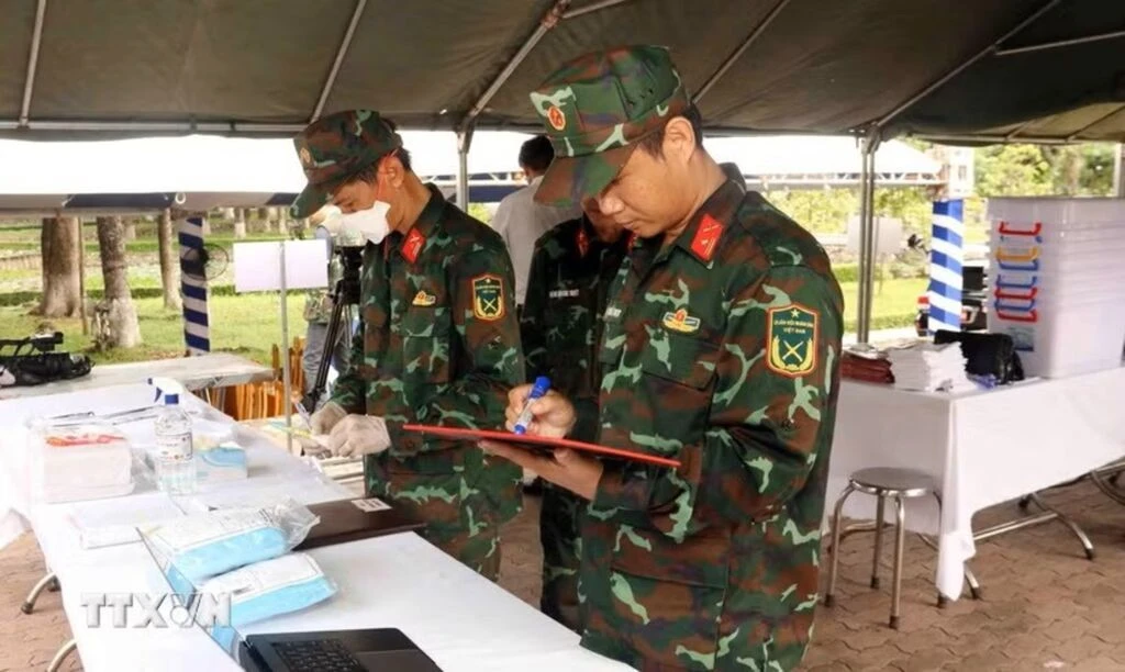 Quy trình thực hiện công tác lấy mẫu hài cốt liệt sĩ chưa được xác định thông tin được thực hiện chặt chẽ, khoa học và an toàn tuyệt đối.