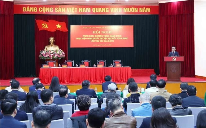 Đảng ủy các cơ quan Đảng Trung ương triển khai Nghị quyết Đại hội XIV của Đảng.