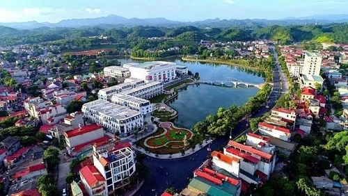 Một góc của trung tâm tỉnh Lào Cai hôm nay.