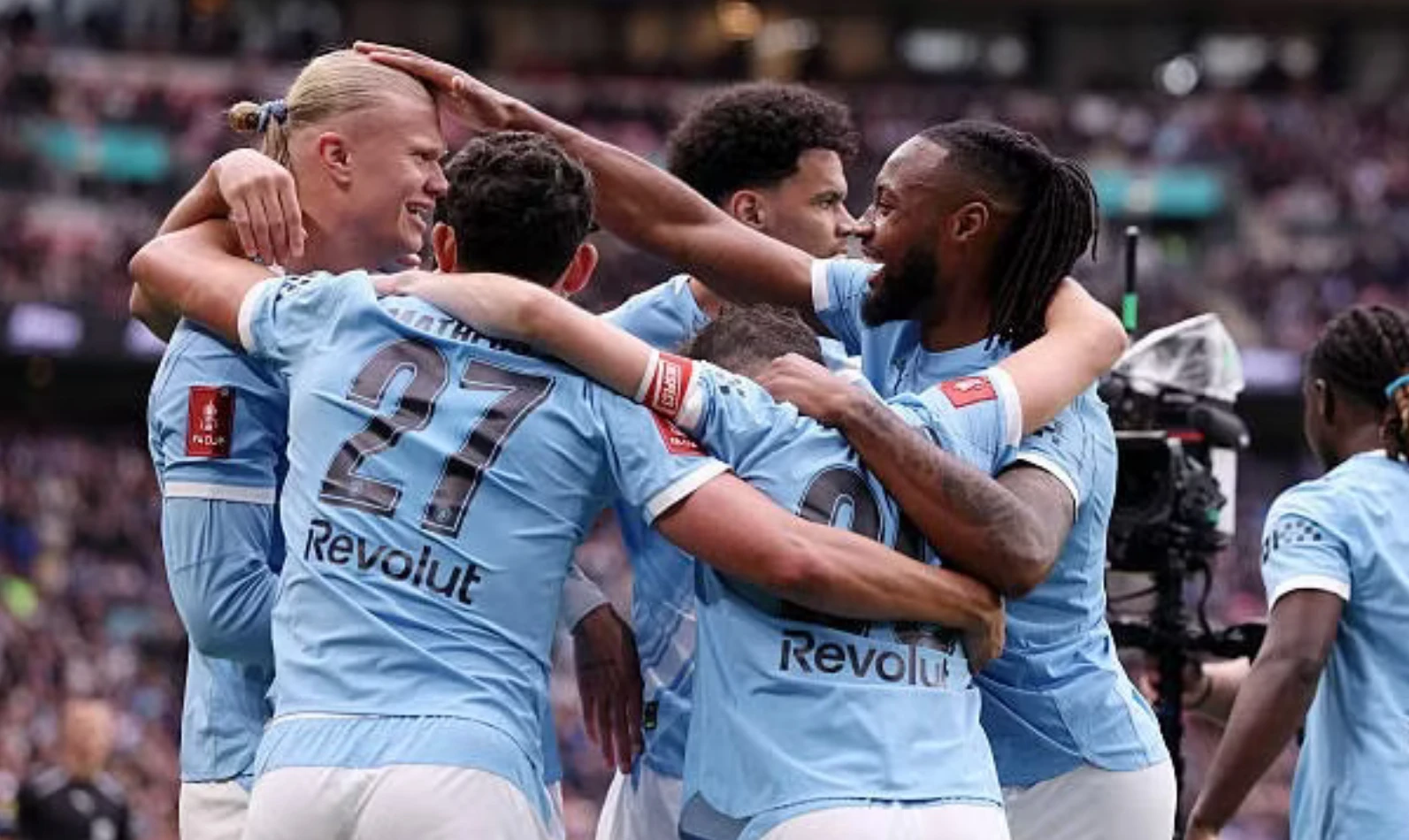 Vô địch FA Cup, Man City hoàn tất cú đúp cúp quốc nội ở mùa giải năm nay.