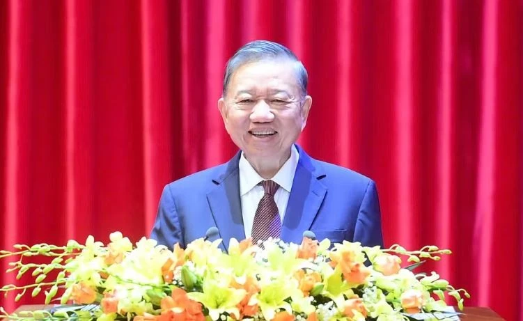Tổng Bí thư, Chủ tịch nước Tô Lâm phát biểu tại Lễ khai mạc Chương trình. Ảnh: nhandan.vn