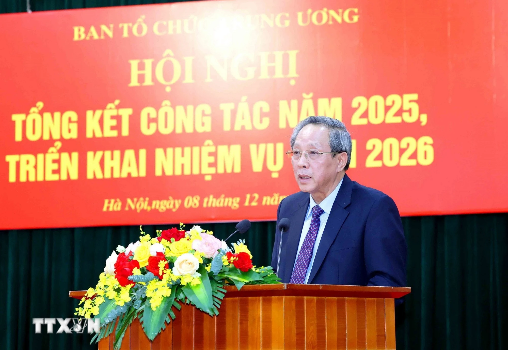 Đồng chí Hoàng Đăng Quang, Ủy viên Trung ương Đảng, Phó Trưởng Ban Thường trực Ban Tổ chức Trung ương.