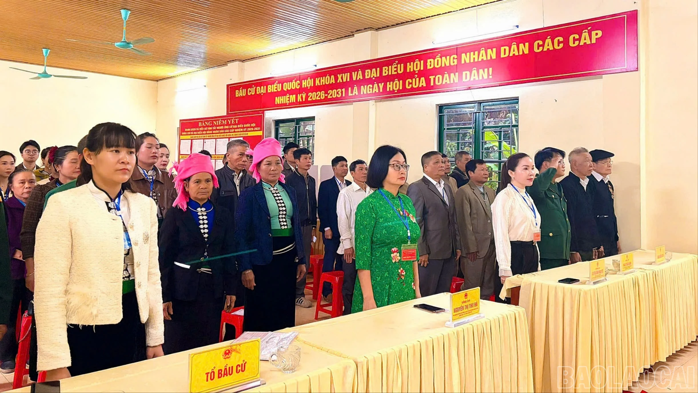Quang cảnh lễ khai mạc.