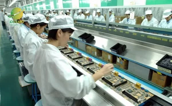 Việt Nam là trung tâm lắp ráp và sản xuất điện thoại trong khu vực