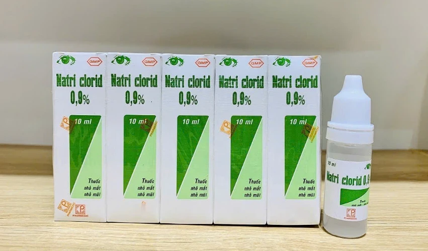 Sản xuất lô thuốc nhỏ mắt Natri clorid 0,9% vi phạm, Công ty Pharmedic bị Bộ Y tế xử phạt 50 triệu đồng.