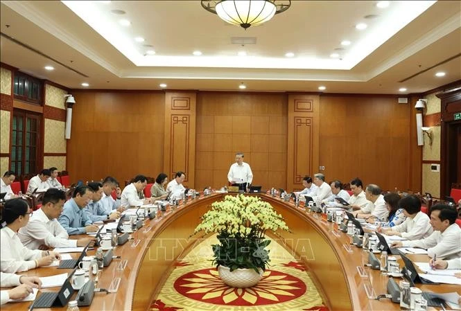 Tổng Bí thư, Chủ tịch nước Tô Lâm phát biểu chỉ đạo. Ảnh: Thống Nhất/TTXVN