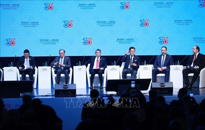 Thủ tướng Lê Minh Hưng tham dự Phiên khai mạc Diễn đàn Doanh nghiệp Nga-ASEAN.