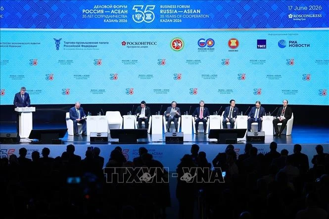 Phiên khai mạc Diễn đàn Doanh nghiệp Nga-ASEAN.