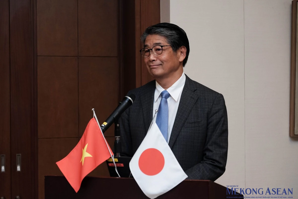 Đại sứ Nhật Bản tại Việt Nam, Ngài Ito Naoki. (Ảnh: Tùng Dương/Mekong ASEAN)