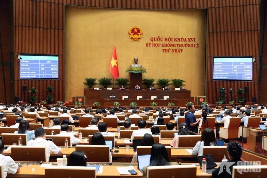 Quốc hội thông qua chủ trương đầu tư đường Vành đai 5 - Vùng Thủ đô Hà Nội.