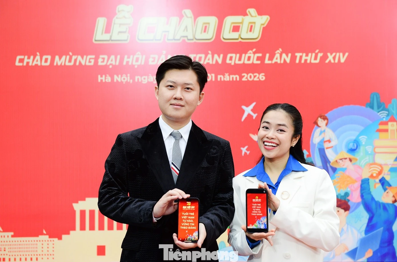 Hoàng Hồng Ngọc cùng các nghệ sĩ trẻ hưởng ứng chiến dịch truyền thông tuổi trẻ hướng về Đại hội Đảng toàn quốc lần thứ XIV do T.Ư Đoàn phát động.