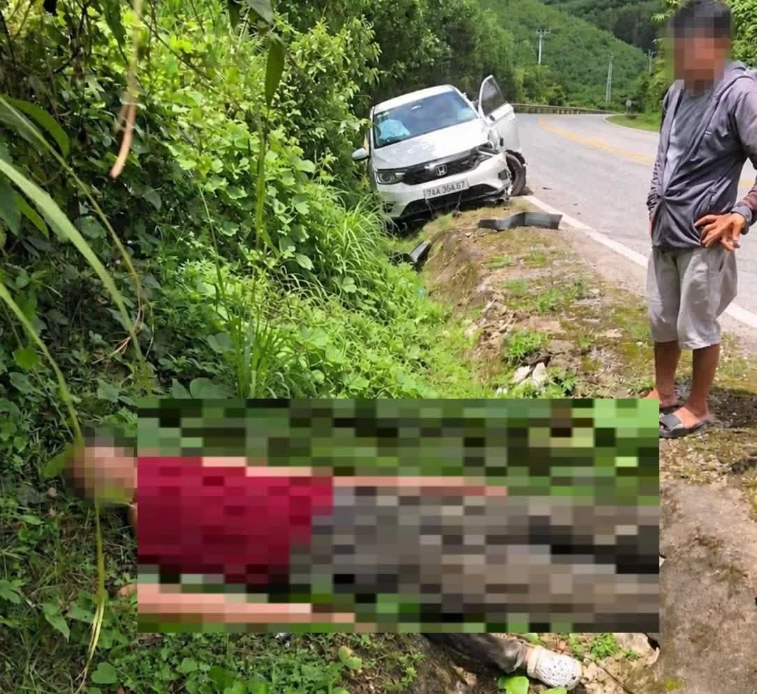 Người chồng gặp tai nạn cách nhà chừng 15km.