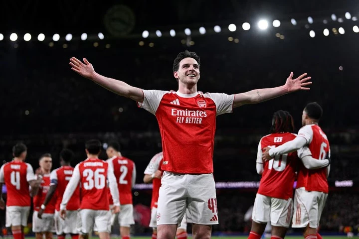 Declan Rice được xem là thủ lĩnh tinh thần của Arsenal.
