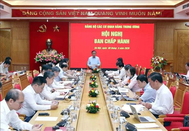Hội nghị Ban Chấp hành Đảng bộ các cơ quan Đảng Trung ương.