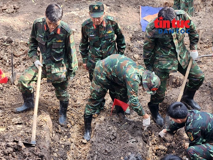 Tính đến nay, lực lượng đã phát hiện, quy tập 321 bộ hài cốt liệt sĩ, trong đó 182 bộ có di vật.