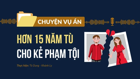 Hơn 15 năm tù cho kẻ phạm tội
