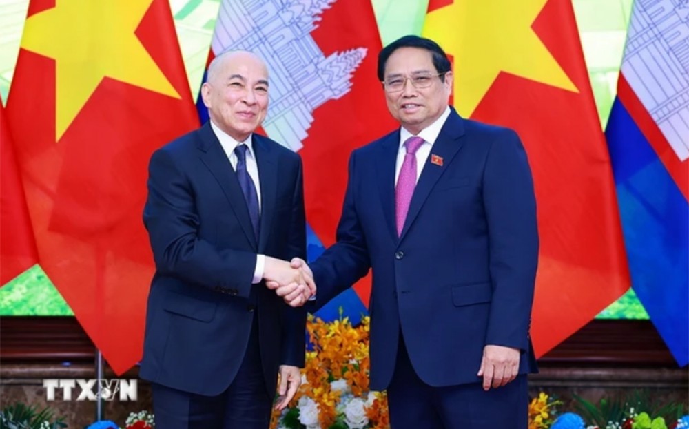 Quốc vương Campuchia kết thúc tốt đẹp chuyến thăm cấp Nhà nước tới Việt Nam ảnh 2 Quốc vương Campuchia kết thúc tốt đẹp chuyến thăm cấp Nhà nước tới Việt Nam ảnh 2