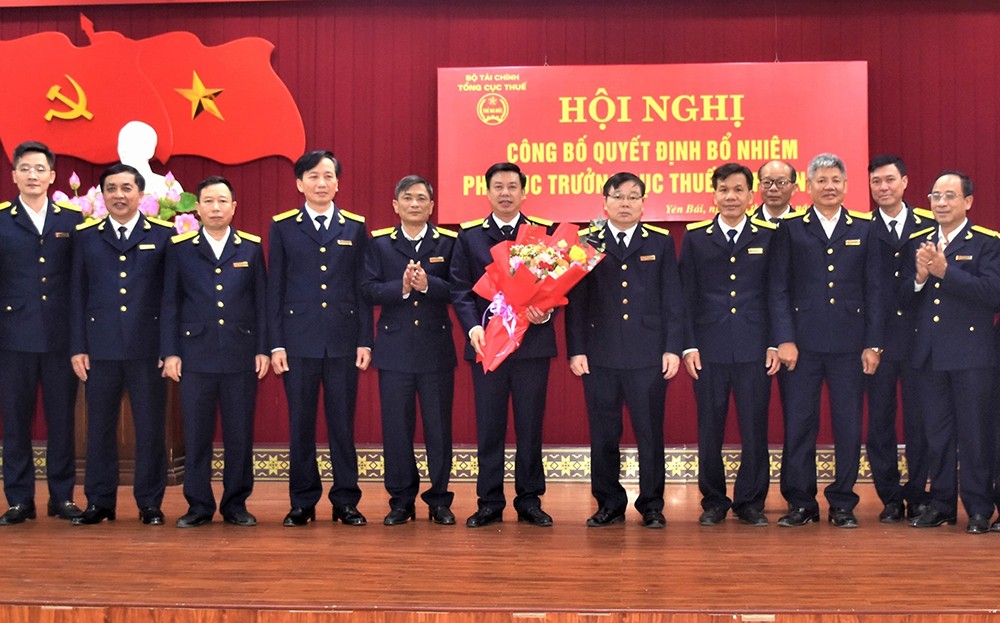 Đồng chí Ngọc Văn Tú được bổ nhiệm làm Phó Cục trưởng Cục Thuế tỉnh Yên Bái ảnh 1 Đồng chí Ngọc Văn Tú được bổ nhiệm làm Phó Cục trưởng Cục Thuế tỉnh Yên Bái ảnh 1