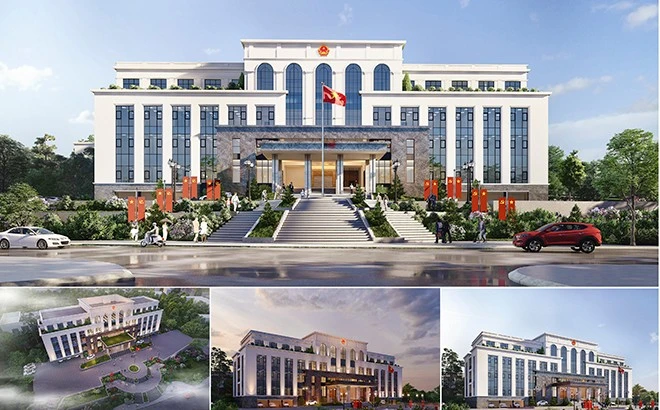 Bí thư Tỉnh ủy Đỗ Đức Duy chủ trì Hội nghị báo cáo các đồng chí nguyên lãnh đạo tỉnh phương án kiến trúc công trình Trụ sở Tỉnh ủy và các ban Đảng Yên Bái ảnh 3