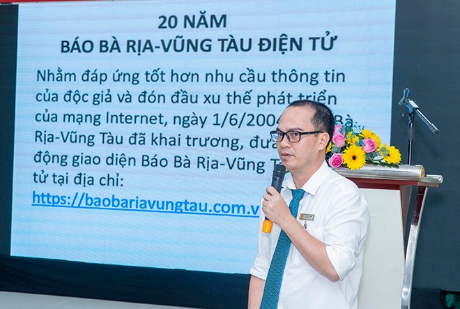 Thử nghiệm giao diện mới Báo Bà Rịa - Vũng Tàu điện tử ảnh 1 Thử nghiệm giao diện mới Báo Bà Rịa - Vũng Tàu điện tử ảnh 1