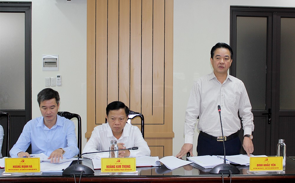 Phó Bí thư Thường trực Tỉnh ủy Tạ Văn Long kiểm tra thực hiện Chương trình hành động 188 và chỉ đạo đại hội Đảng các cấp tại huyện Lục Yên ảnh 1 Phó Bí thư Thường trực Tỉnh ủy Tạ Văn Long kiểm tra thực hiện Chương trình hành động 188 và chỉ đạo đại hội Đảng các cấp tại huyện Lục Yên ảnh 1