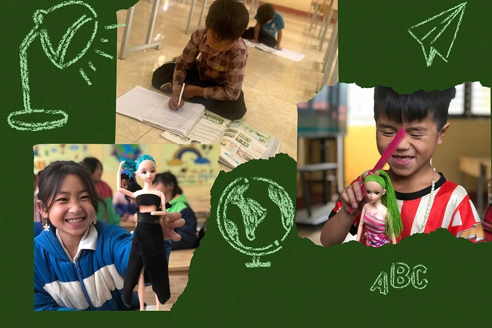 Cô giáo "vén mây" giúp trẻ vùng cao làm bạn với tiếng Anh ảnh 8