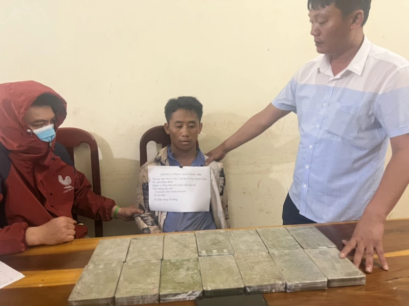 Bắt đối tượng “cõng” 14 bánh ma túy từ Lào vào Việt Nam tiêu thụ -0