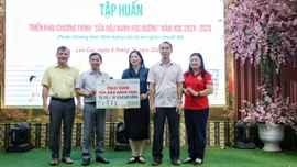 Triển khai chương trình Sữa đậu nành học đường năm 2024 - 2025