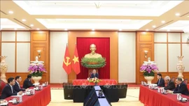 Tổng Bí thư Tô Lâm điện đàm với Chủ tịch Đảng Đại hội Dân tộc Phi, Tổng thống Nam Phi