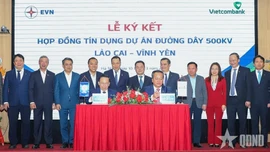 Ký kết hợp đồng tín dụng Dự án đường dây 500kV Lào Cai - Vĩnh Yên